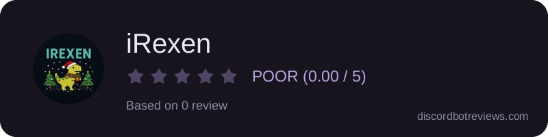 Rating widget preview for iRexen