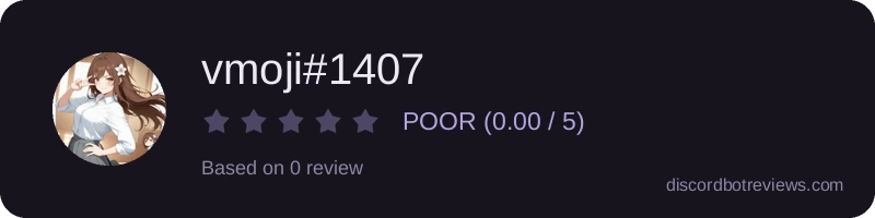 Rating widget preview for vmoji#1407