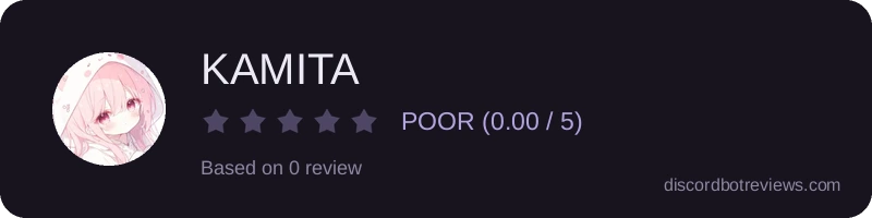Rating widget preview for KAMITA
