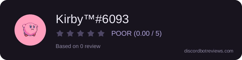 Rating widget preview for Kirby™#6093