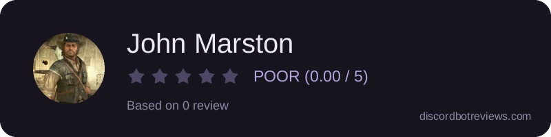 Rating widget preview for John Marston