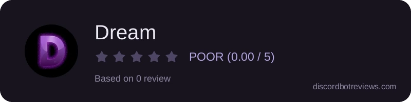 Rating banner for Dream