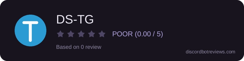 Rating widget preview for DS-TG