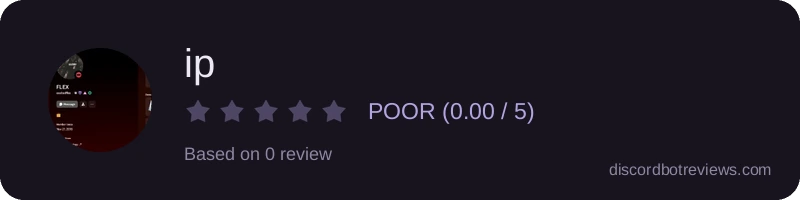 Rating widget preview for ip