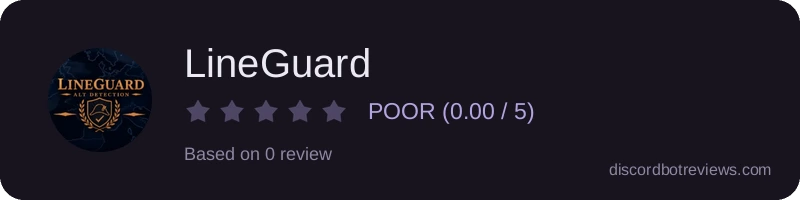 Rating banner for LineGuard