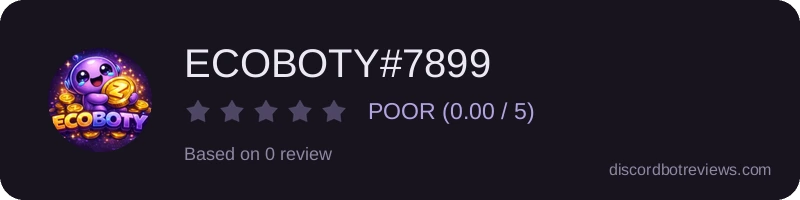 Rating widget preview for ECOBOTY#7899