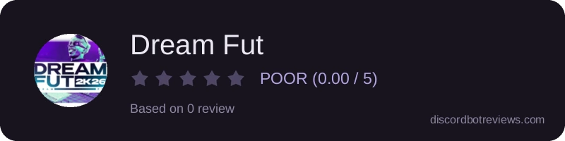 Rating widget preview for Dream Fut