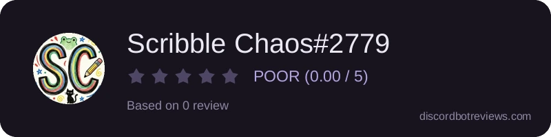 Rating widget preview for Scribble Chaos#2779