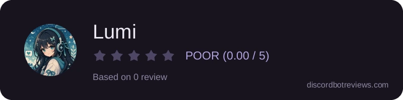Rating banner for Lumi