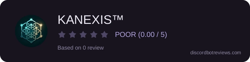 Rating widget preview for KANEXIS™