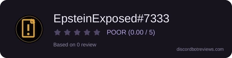 Rating widget preview for EpsteinExposed#7333