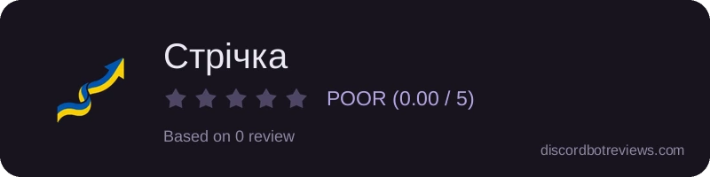 Rating widget preview for Стрічка