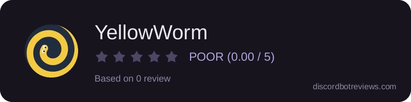 Rating banner for YellowWorm