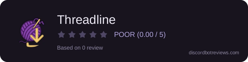 Rating widget preview for Threadline