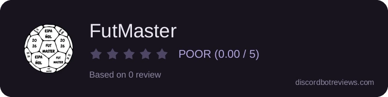 Rating widget preview for FutMaster
