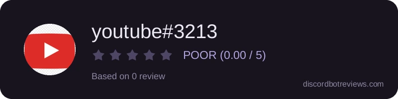 Rating banner for youtube#3213