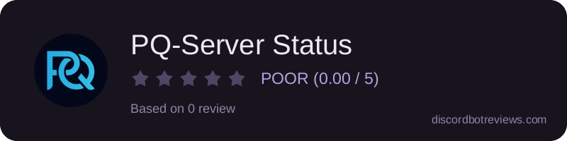 Rating banner for PQ-Server Status
