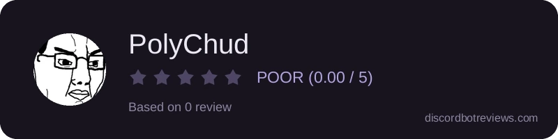 Rating widget preview for PolyChud