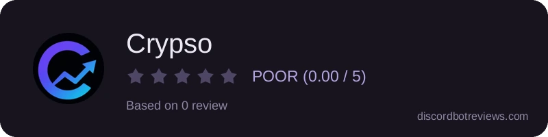 Rating widget preview for Crypso