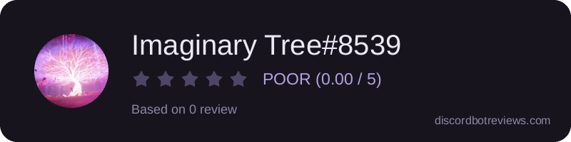 Rating widget preview for Imaginary Tree#8539