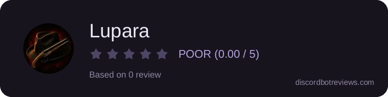 Rating banner for Lupara