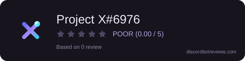 Rating widget preview for Project X#6976