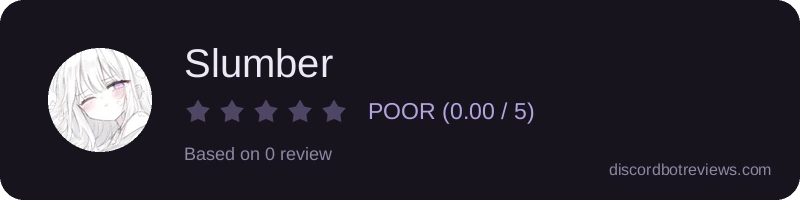 Rating banner for Slumber