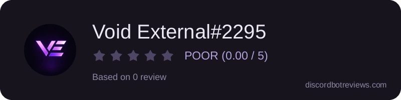 Rating widget preview for Void External#2295
