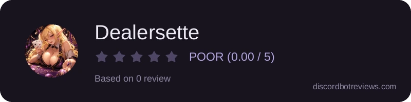 Rating widget preview for Dealersette