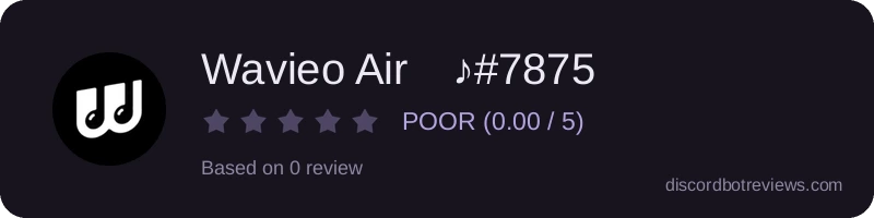 Rating widget preview for Wavieo Air　♪#7875
