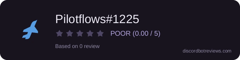 Rating widget preview for Pilotflows#1225