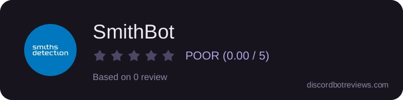 Rating widget preview for SmithBot