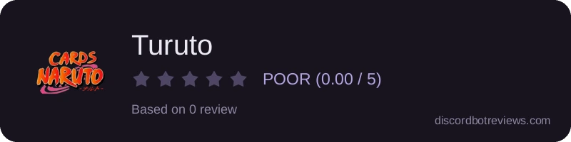 Rating widget preview for Turuto