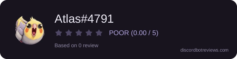 Rating banner for Atlas#4791