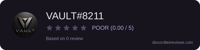 Rating widget preview for VAULT#8211