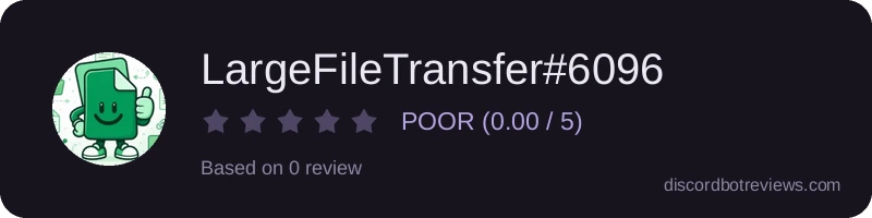 Rating widget preview for LargeFileTransfer#6096