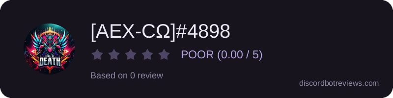 Rating widget preview for [AEX-CΩ]#4898