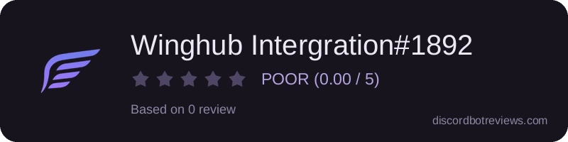 Rating widget preview for Winghub Intergration#1892