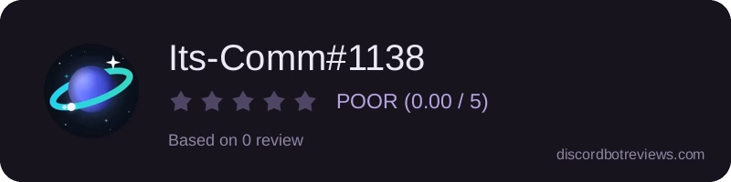 Rating widget preview for Its-Comm#1138
