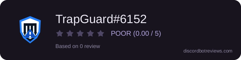 Rating widget preview for TrapGuard#6152