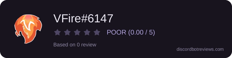 Rating widget preview for VFire#6147