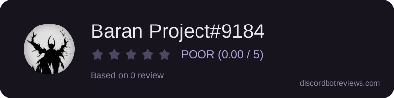 Rating widget preview for Baran Project#9184