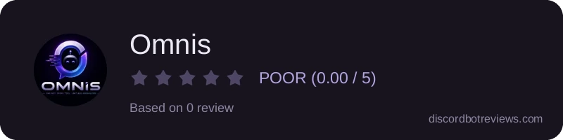 Rating widget preview for Omnis