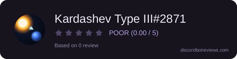 Rating widget preview for Kardashev Type III#2871