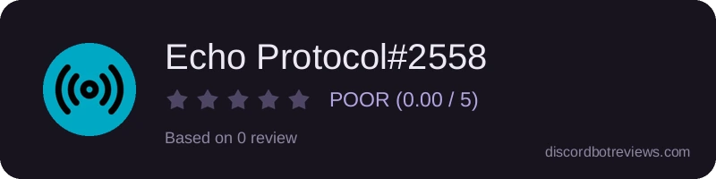 Rating widget preview for Echo Protocol#2558