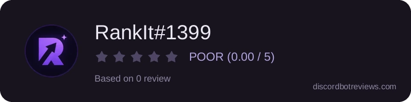 Rating widget preview for RankIt#1399