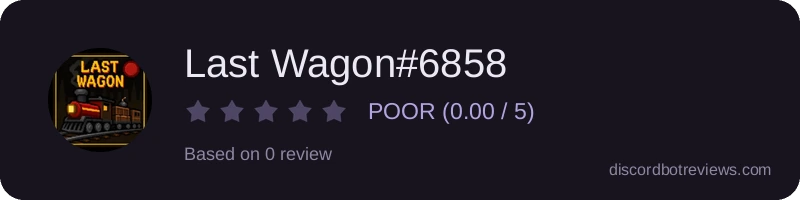 Rating widget preview for Last Wagon#6858