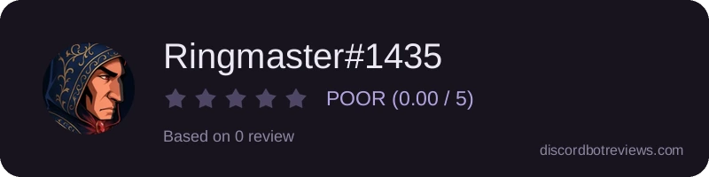 Rating widget preview for Ringmaster#1435