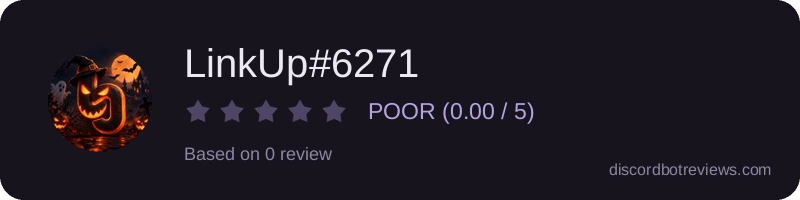 Rating widget preview for LinkUp#6271