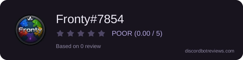 Rating widget preview for Fronty#7854